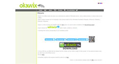 Desktop Screenshot of okawix.com